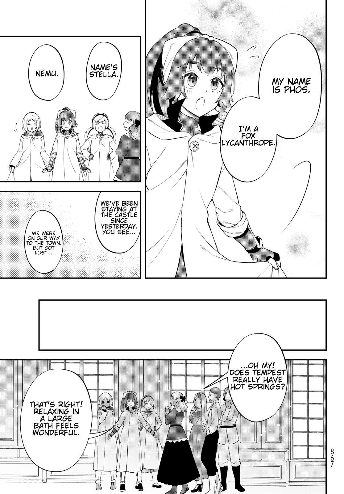 Tensei shitara Slime datta Ken Ibun: Makoku Gurashi no Trinity Chap 74 - Next Chap 75