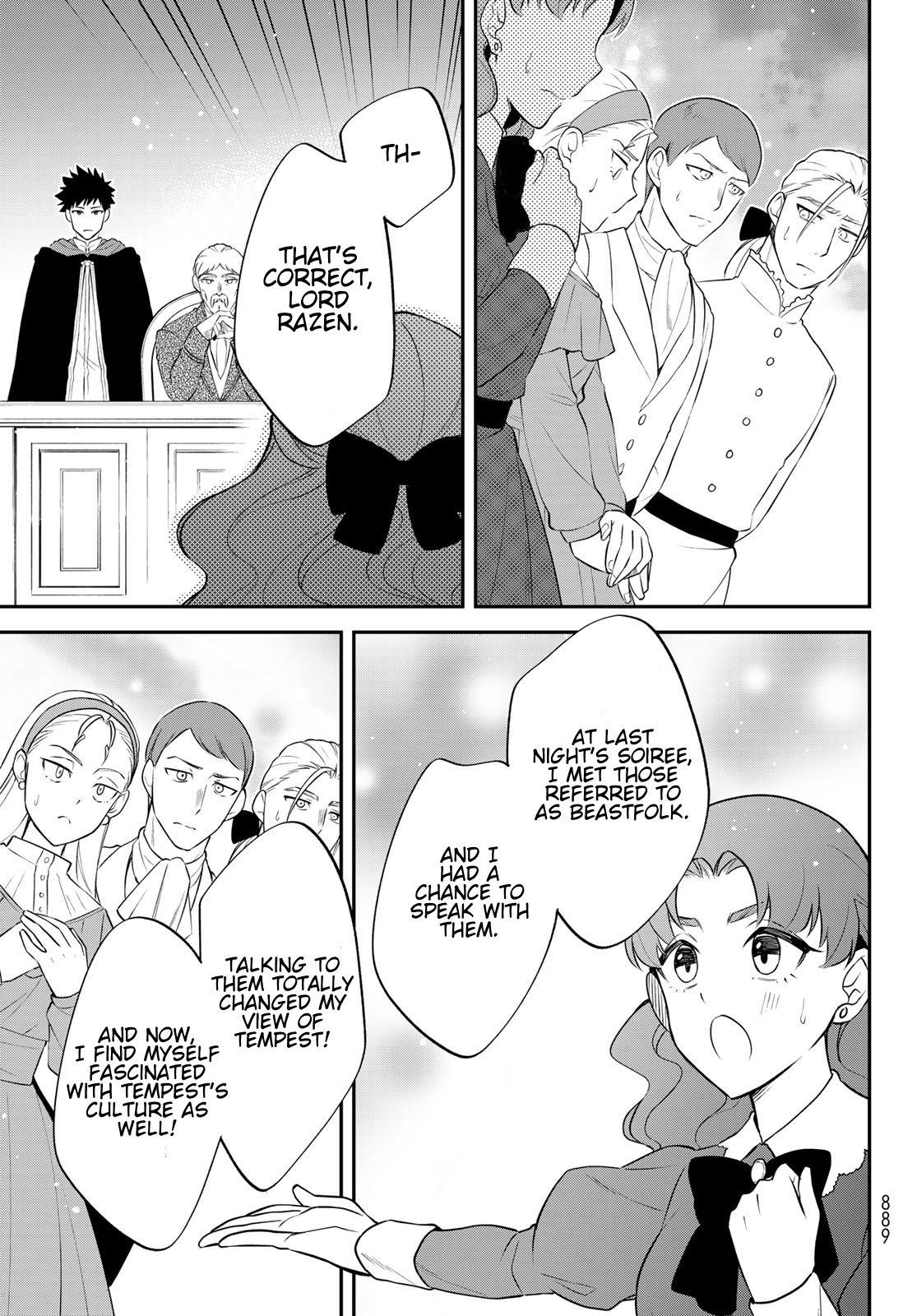 Tensei shitara Slime datta Ken Ibun: Makoku Gurashi no Trinity Chap 74 - Next Chap 75