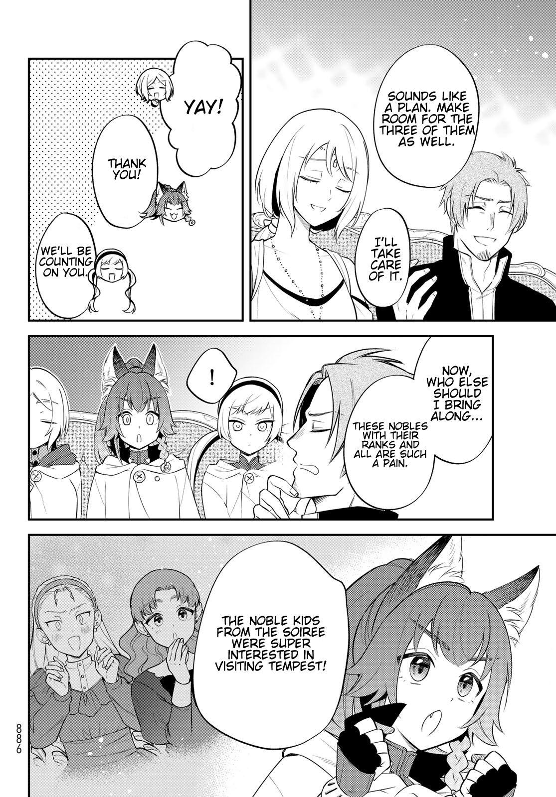 Tensei shitara Slime datta Ken Ibun: Makoku Gurashi no Trinity Chap 74 - Next Chap 75