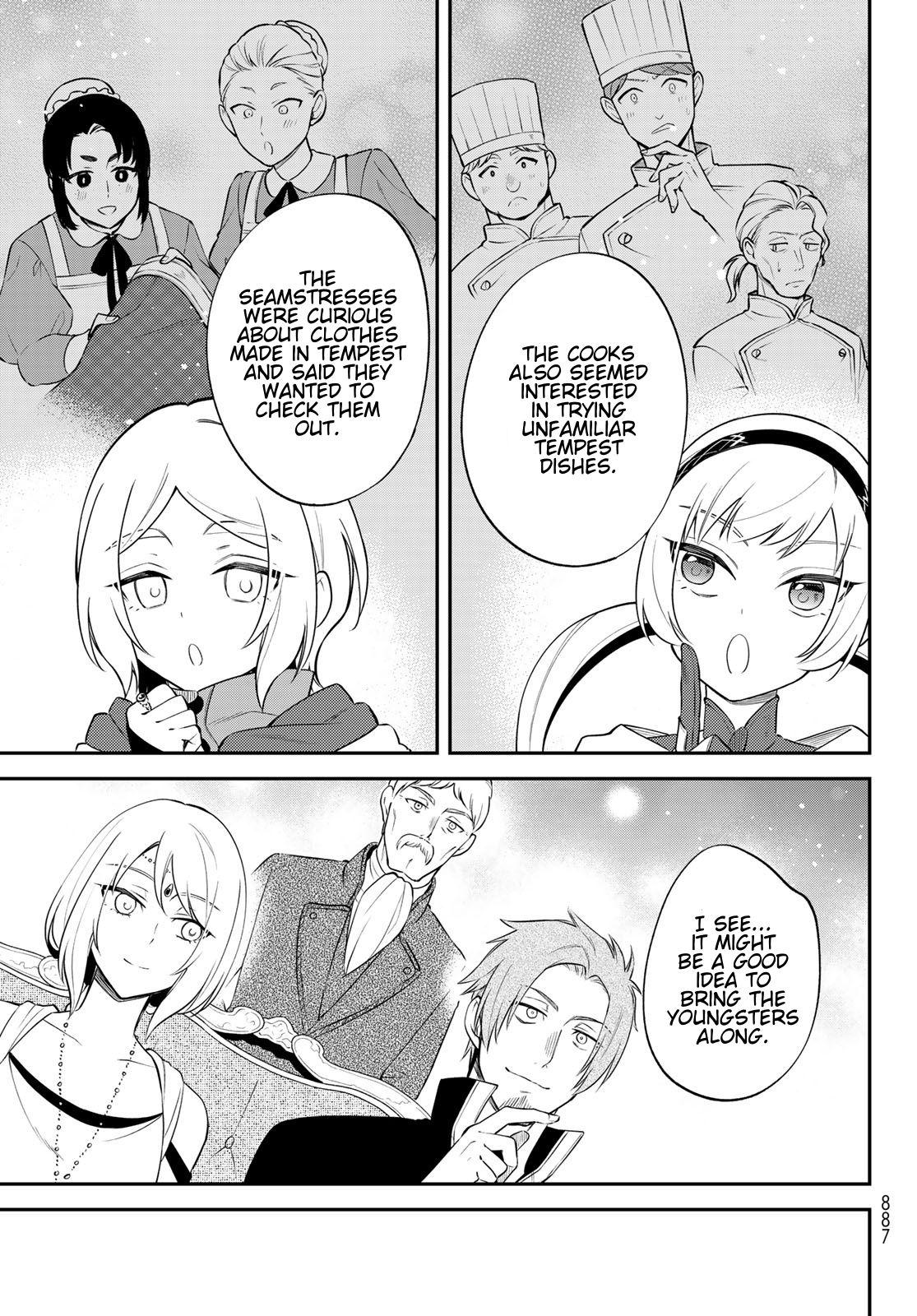 Tensei shitara Slime datta Ken Ibun: Makoku Gurashi no Trinity Chap 74 - Next Chap 75