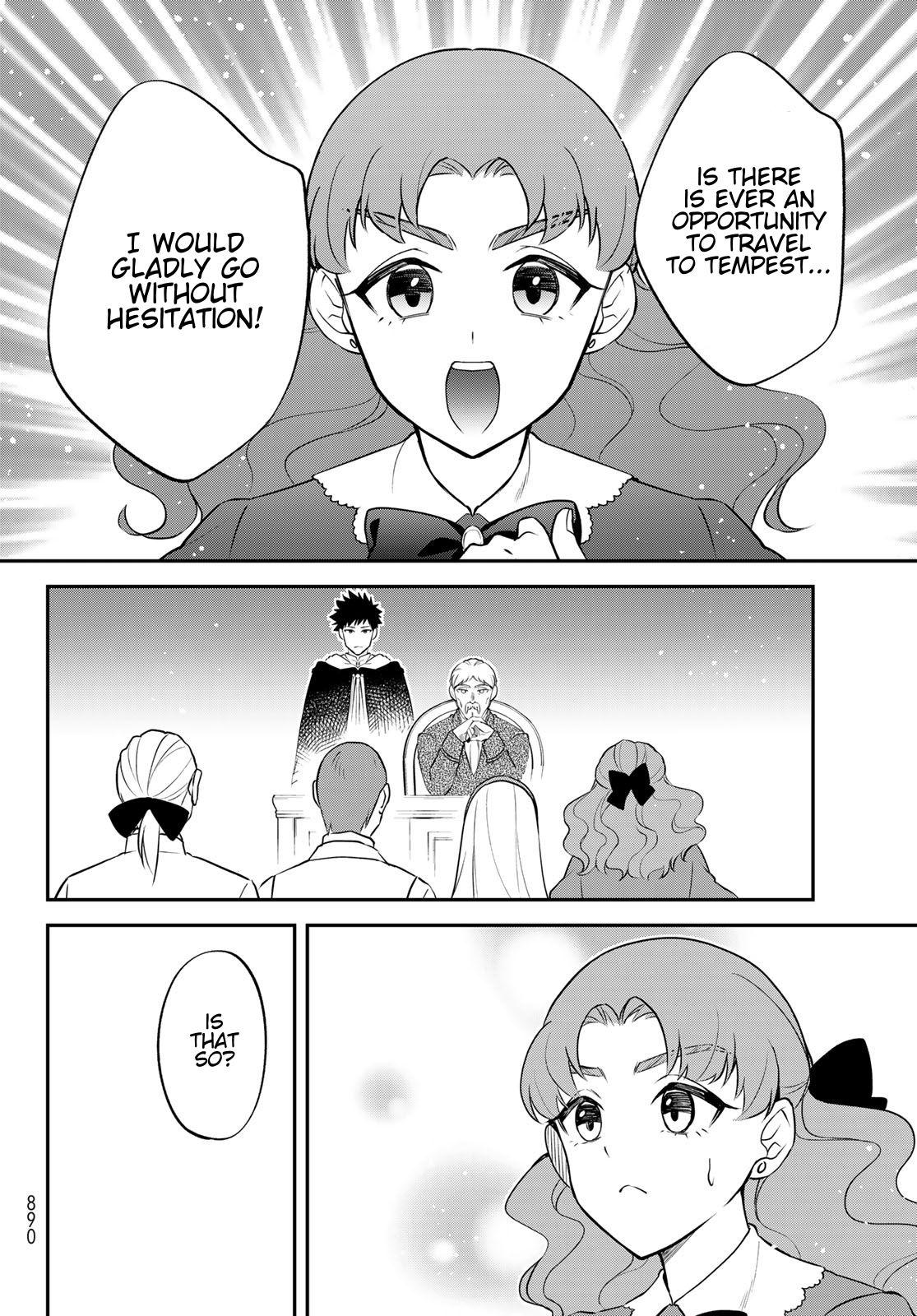 Tensei shitara Slime datta Ken Ibun: Makoku Gurashi no Trinity Chap 74 - Next Chap 75