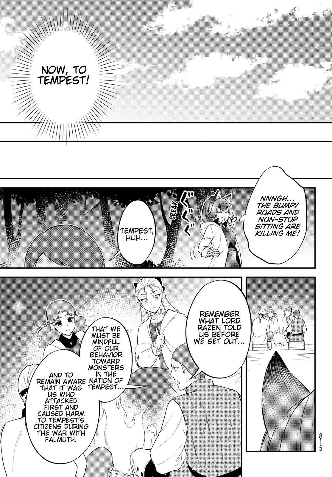 Tensei shitara Slime datta Ken Ibun: Makoku Gurashi no Trinity Chap 75 - Next Chap 76