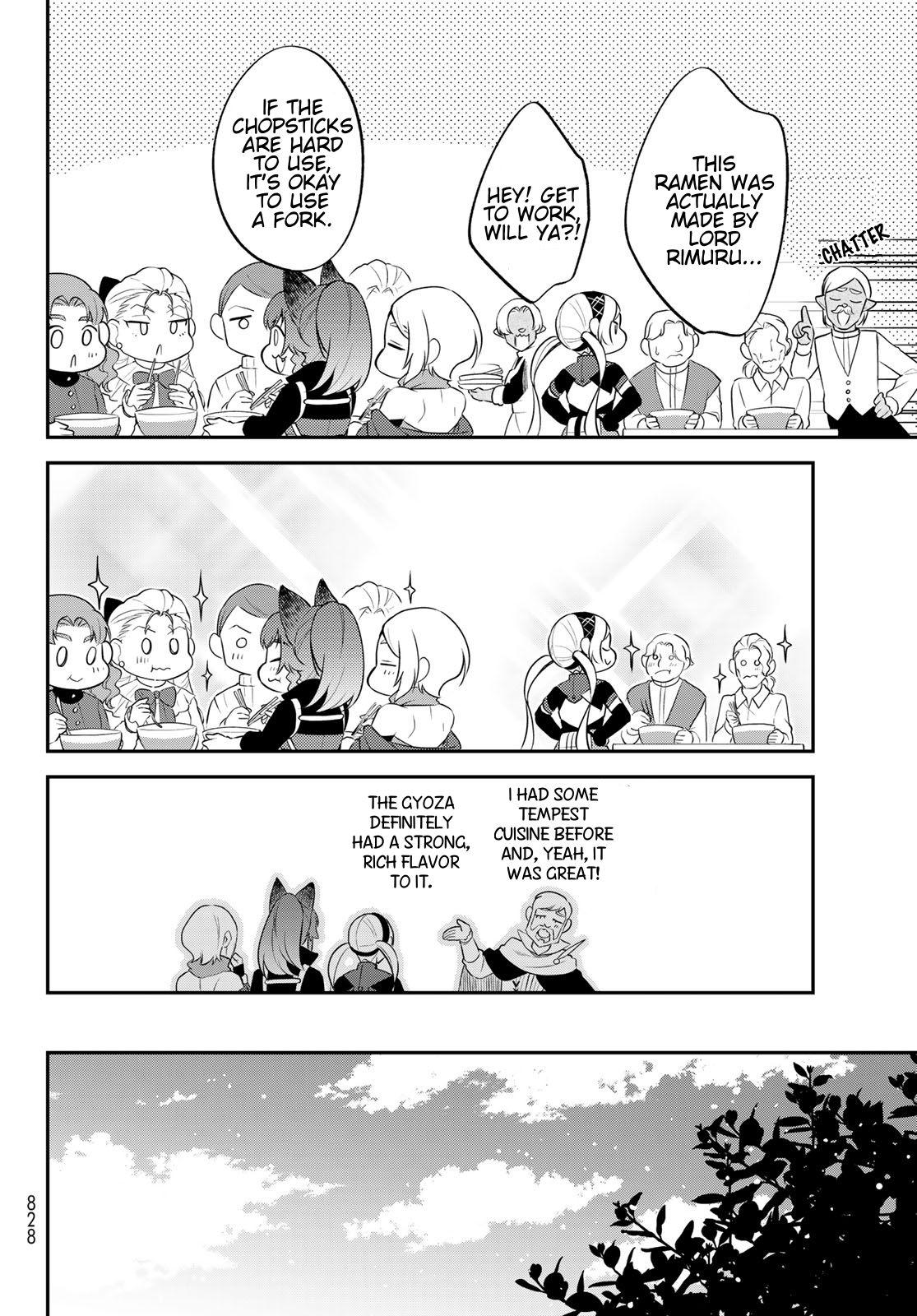 Tensei shitara Slime datta Ken Ibun: Makoku Gurashi no Trinity Chap 75 - Next Chap 76