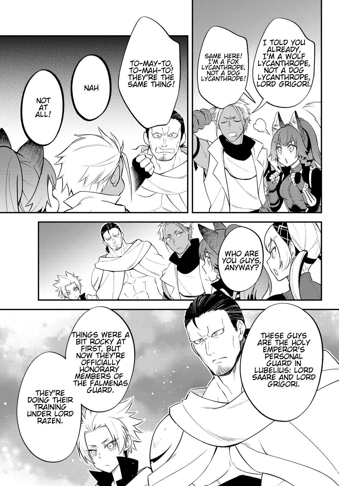Tensei shitara Slime datta Ken Ibun: Makoku Gurashi no Trinity Chap 75 - Next Chap 76