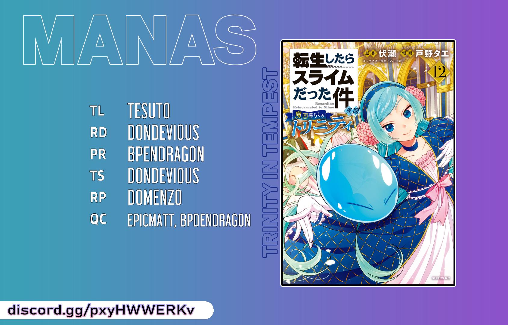 Tensei shitara Slime datta Ken Ibun: Makoku Gurashi no Trinity Chap 75 - Next Chap 76