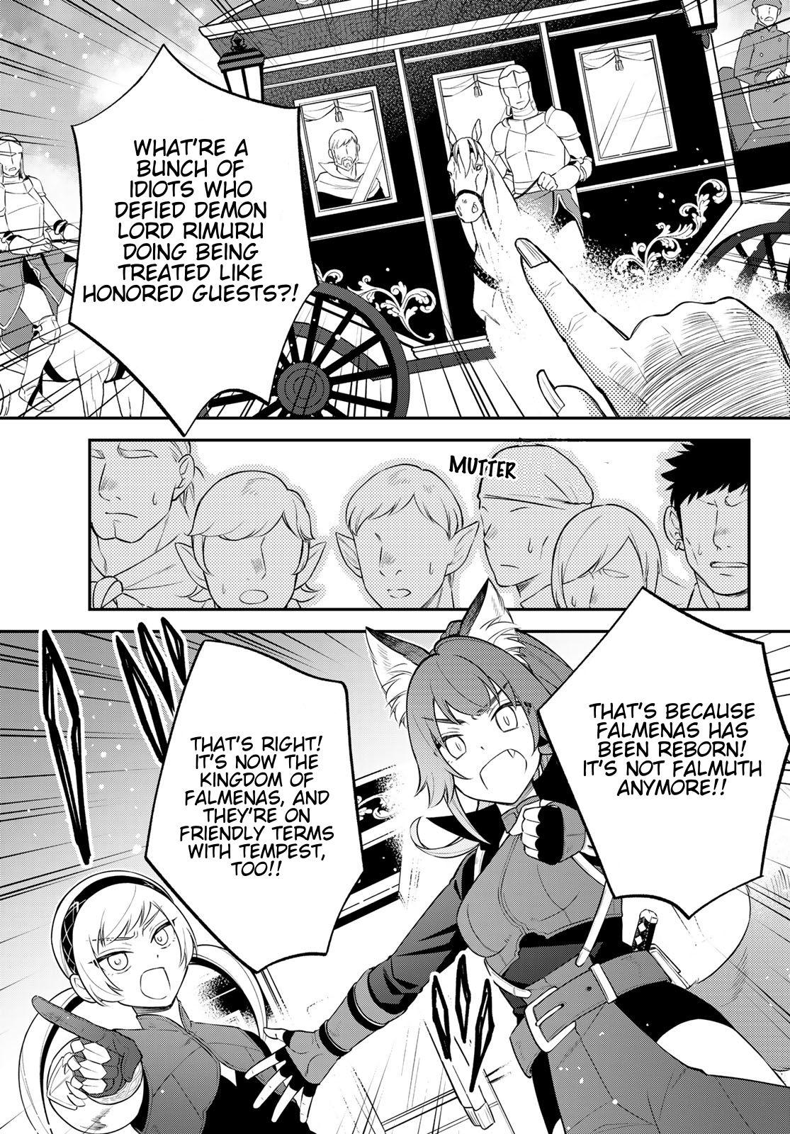 Tensei shitara Slime datta Ken Ibun: Makoku Gurashi no Trinity Chap 76 - Next Chap 77