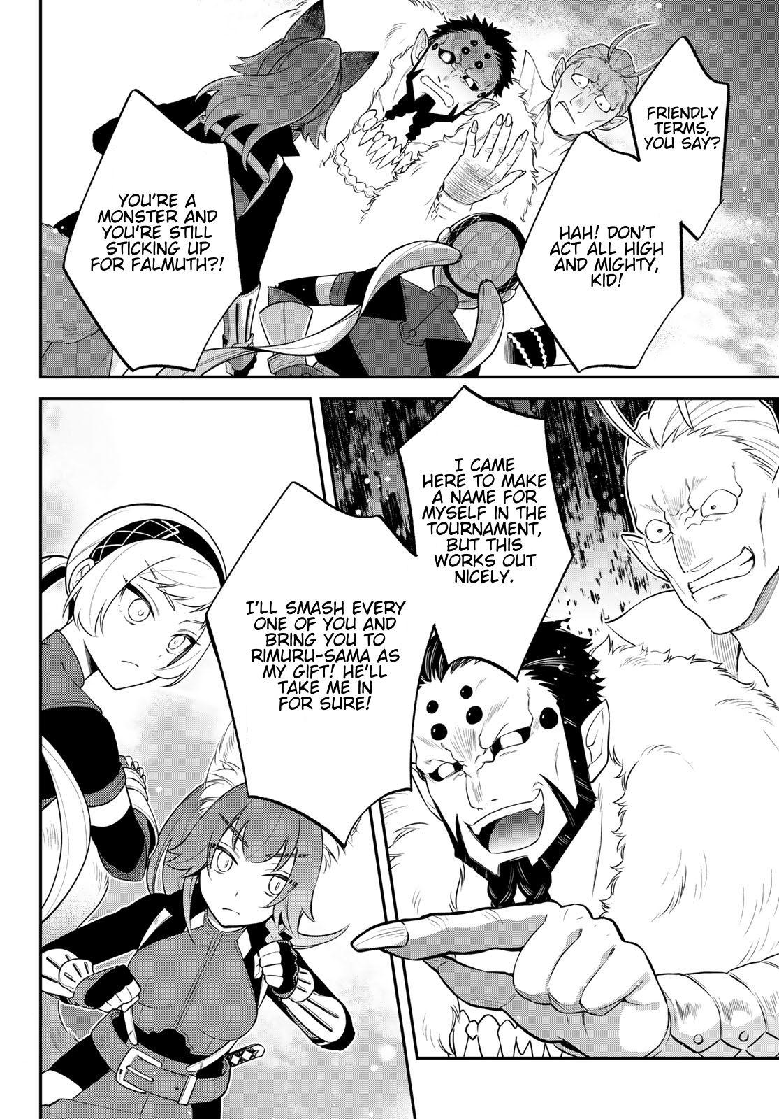 Tensei shitara Slime datta Ken Ibun: Makoku Gurashi no Trinity Chap 76 - Next Chap 77