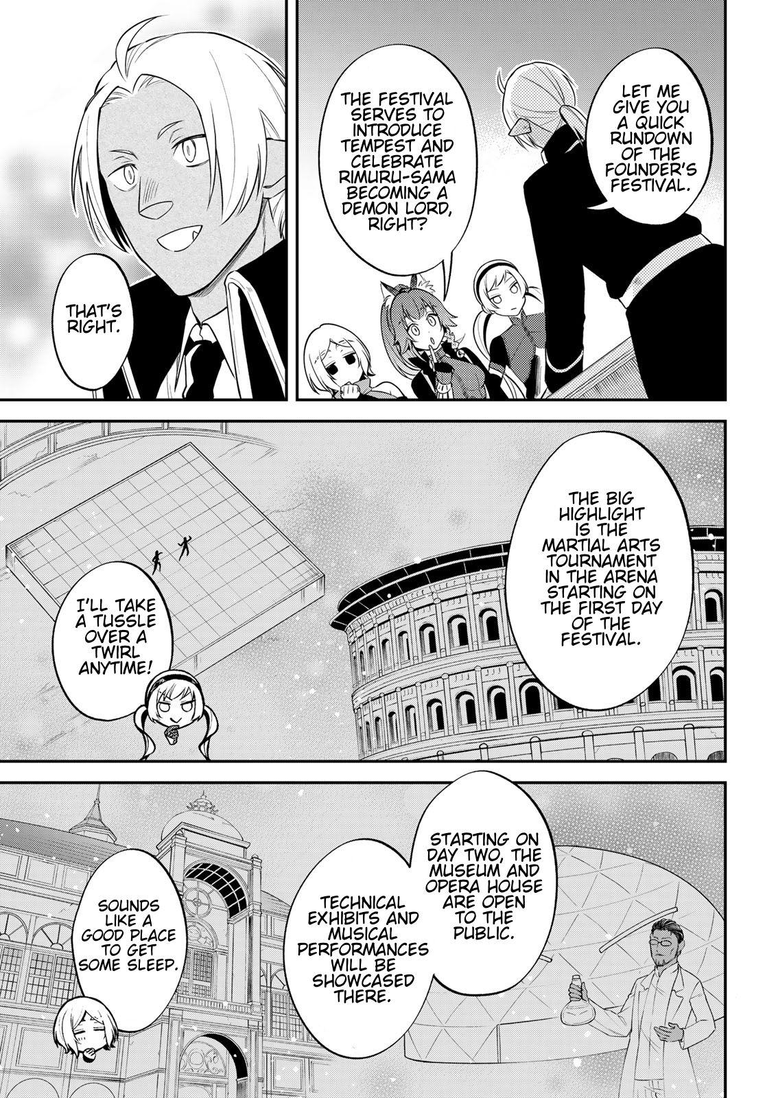 Tensei shitara Slime datta Ken Ibun: Makoku Gurashi no Trinity Chap 76 - Next Chap 77