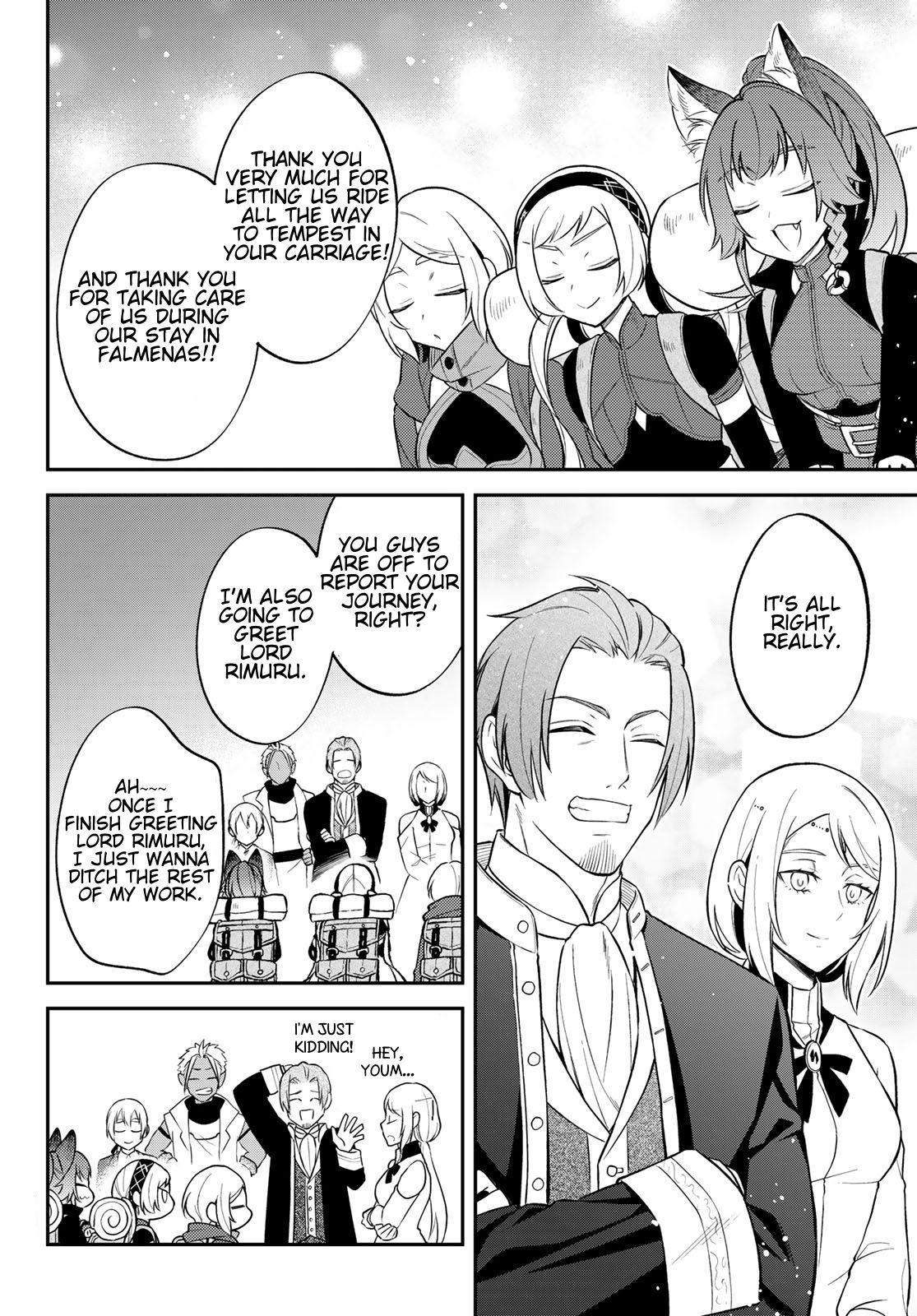 Tensei shitara Slime datta Ken Ibun: Makoku Gurashi no Trinity Chap 76 - Next Chap 77