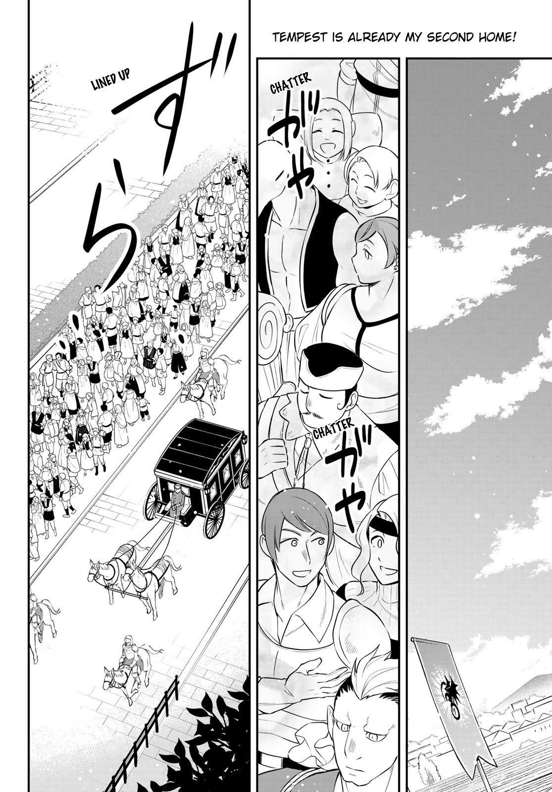 Tensei shitara Slime datta Ken Ibun: Makoku Gurashi no Trinity Chap 76 - Next Chap 77