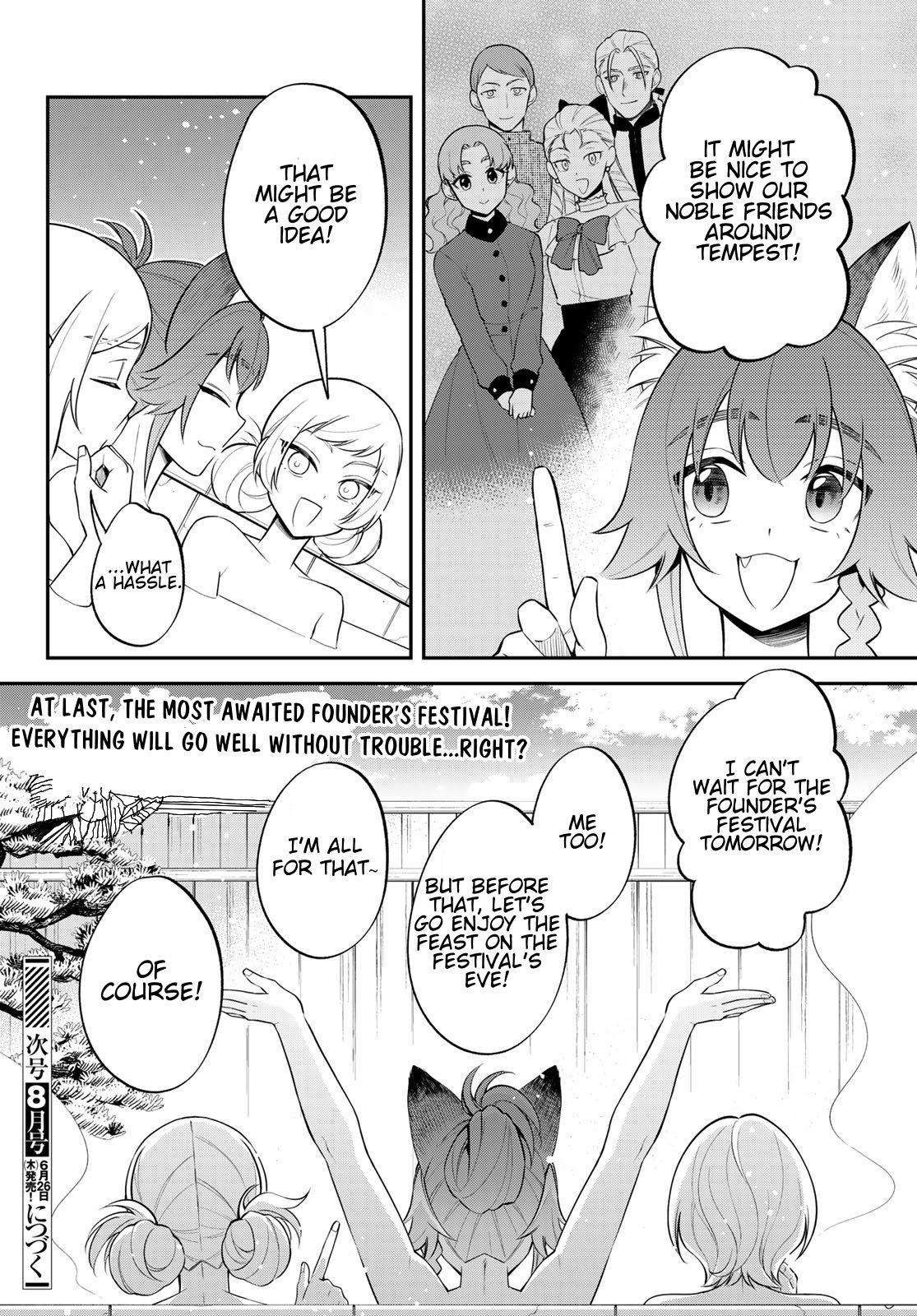 Tensei shitara Slime datta Ken Ibun: Makoku Gurashi no Trinity Chap 76 - Next Chap 77