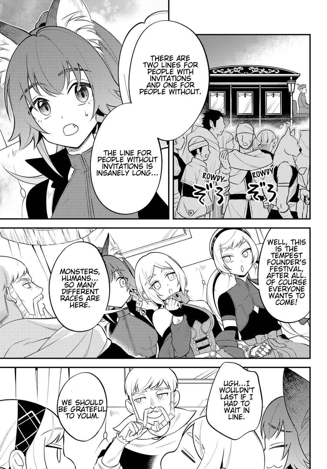 Tensei shitara Slime datta Ken Ibun: Makoku Gurashi no Trinity Chap 76 - Next Chap 77