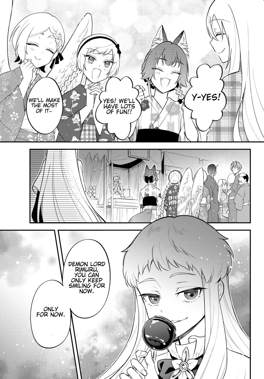 Tensei shitara Slime datta Ken Ibun: Makoku Gurashi no Trinity Chap 78 - Next Chap 79