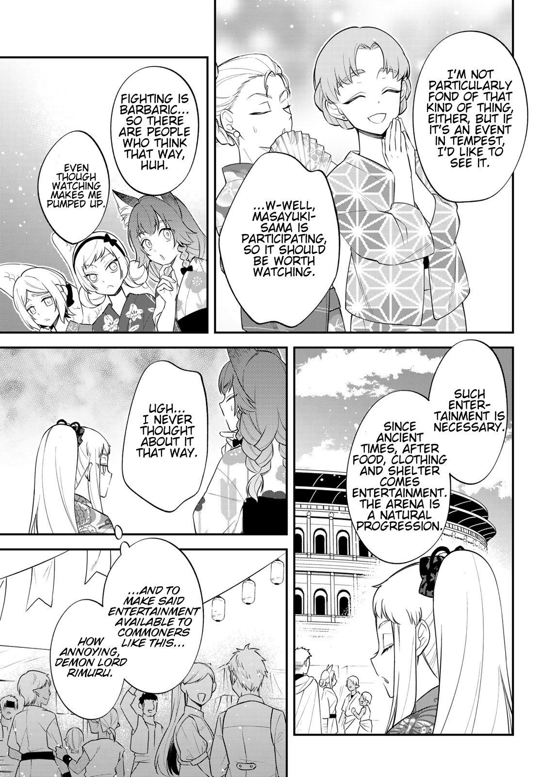 Tensei shitara Slime datta Ken Ibun: Makoku Gurashi no Trinity Chap 79 - Next Chap 80