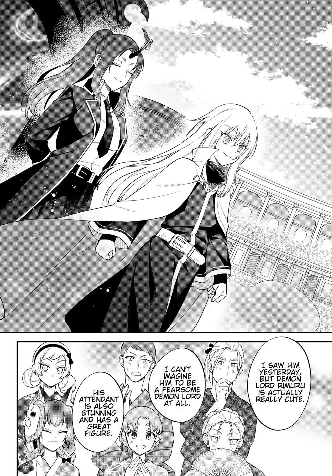 Tensei shitara Slime datta Ken Ibun: Makoku Gurashi no Trinity Chap 79 - Next Chap 80