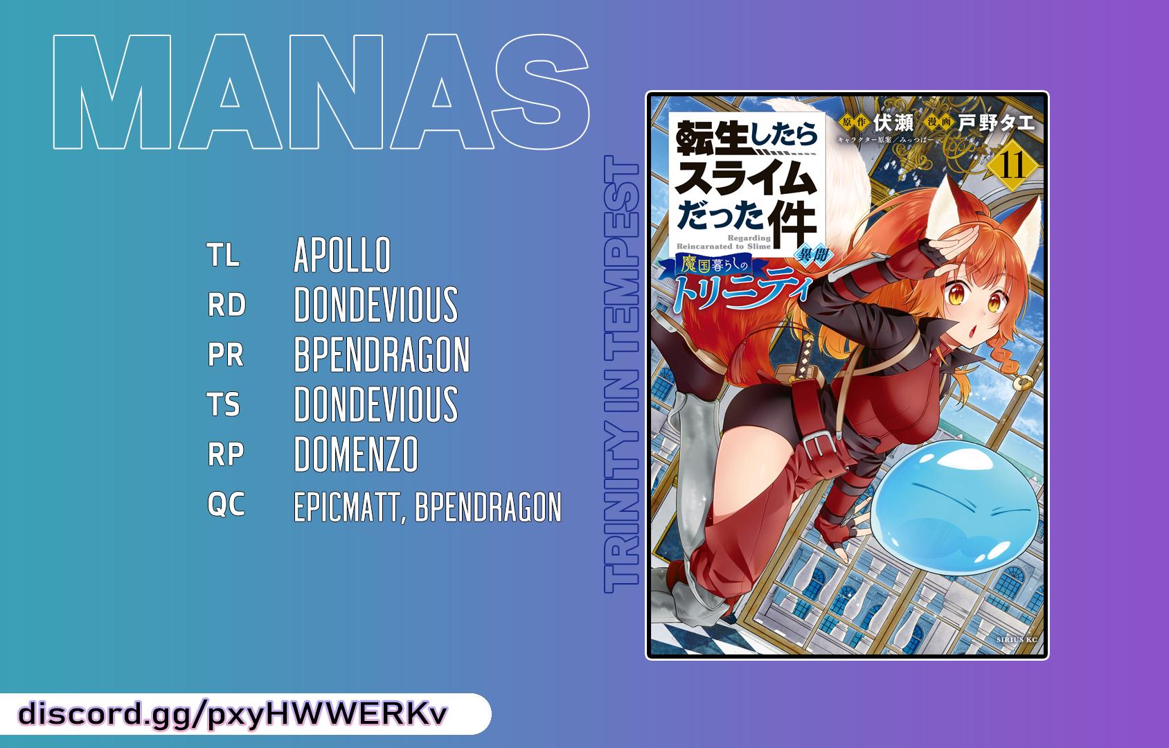 Tensei shitara Slime datta Ken Ibun: Makoku Gurashi no Trinity Chap 70 - Next Chap 71