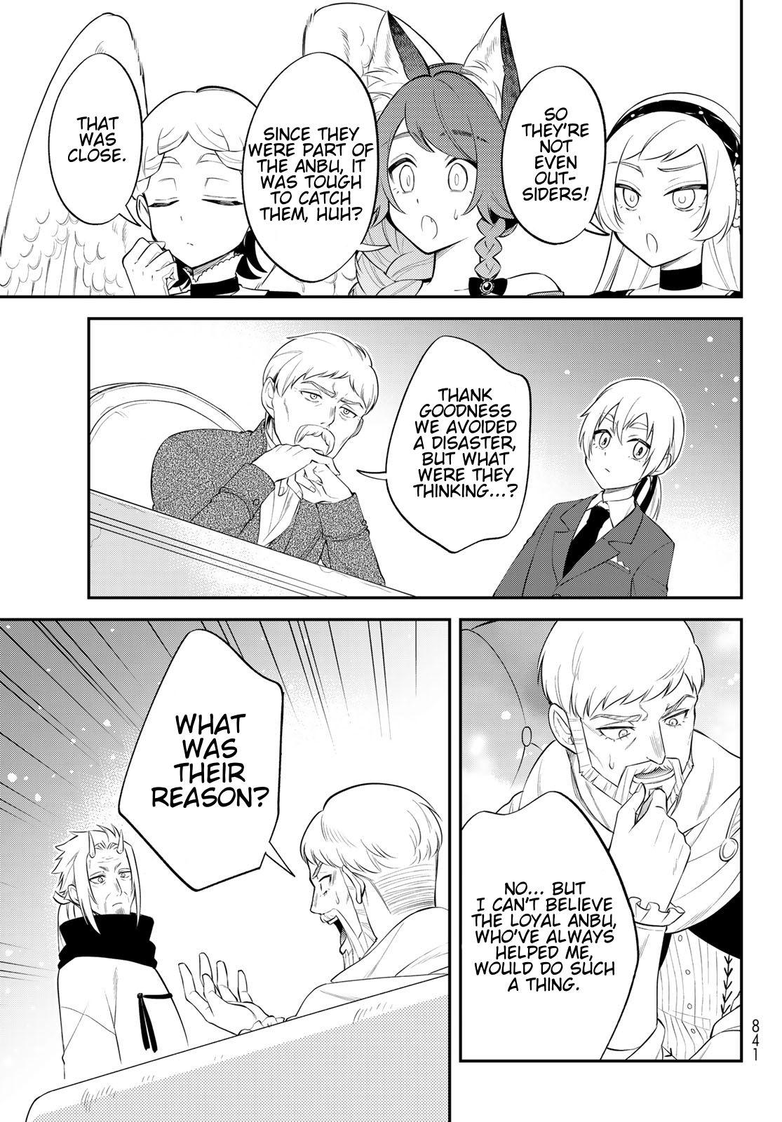 Tensei shitara Slime datta Ken Ibun: Makoku Gurashi no Trinity Chap 71 - Next Chap 72