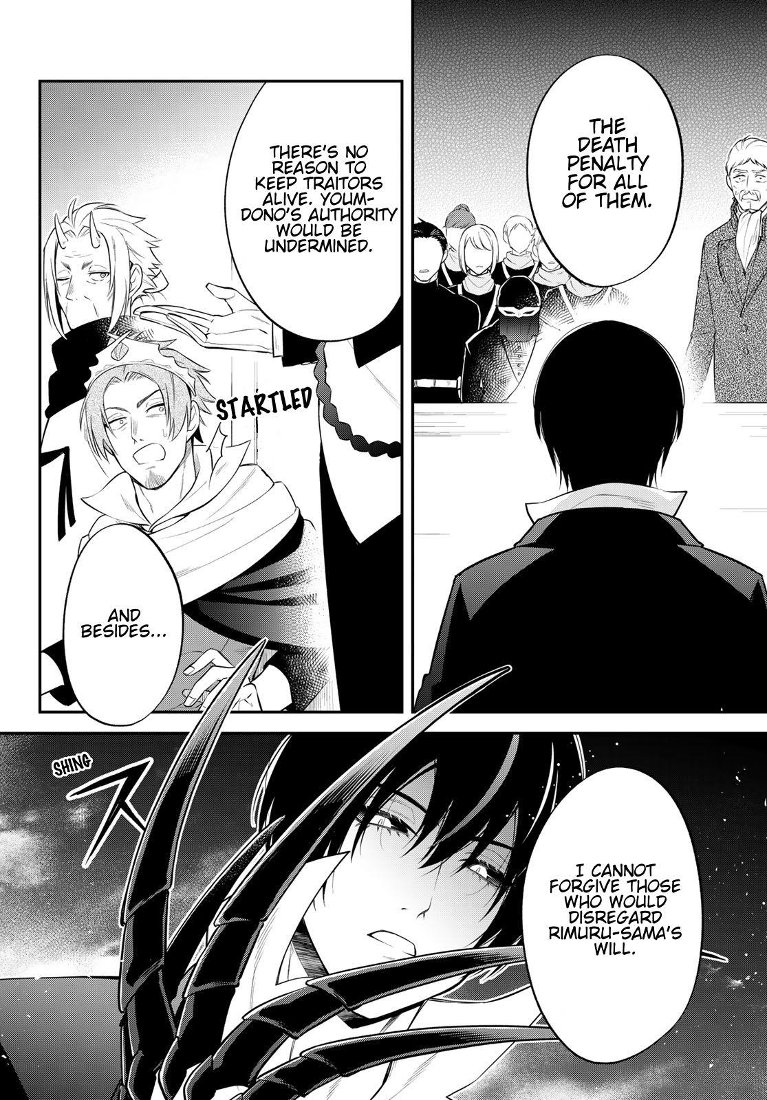 Tensei shitara Slime datta Ken Ibun: Makoku Gurashi no Trinity Chap 71 - Next Chap 72