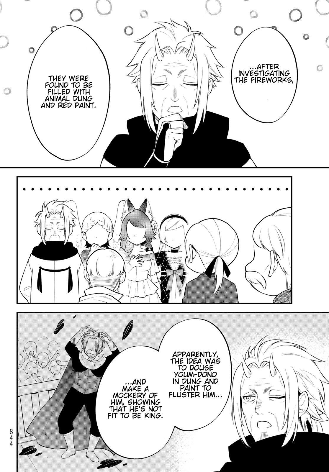Tensei shitara Slime datta Ken Ibun: Makoku Gurashi no Trinity Chap 71 - Next Chap 72