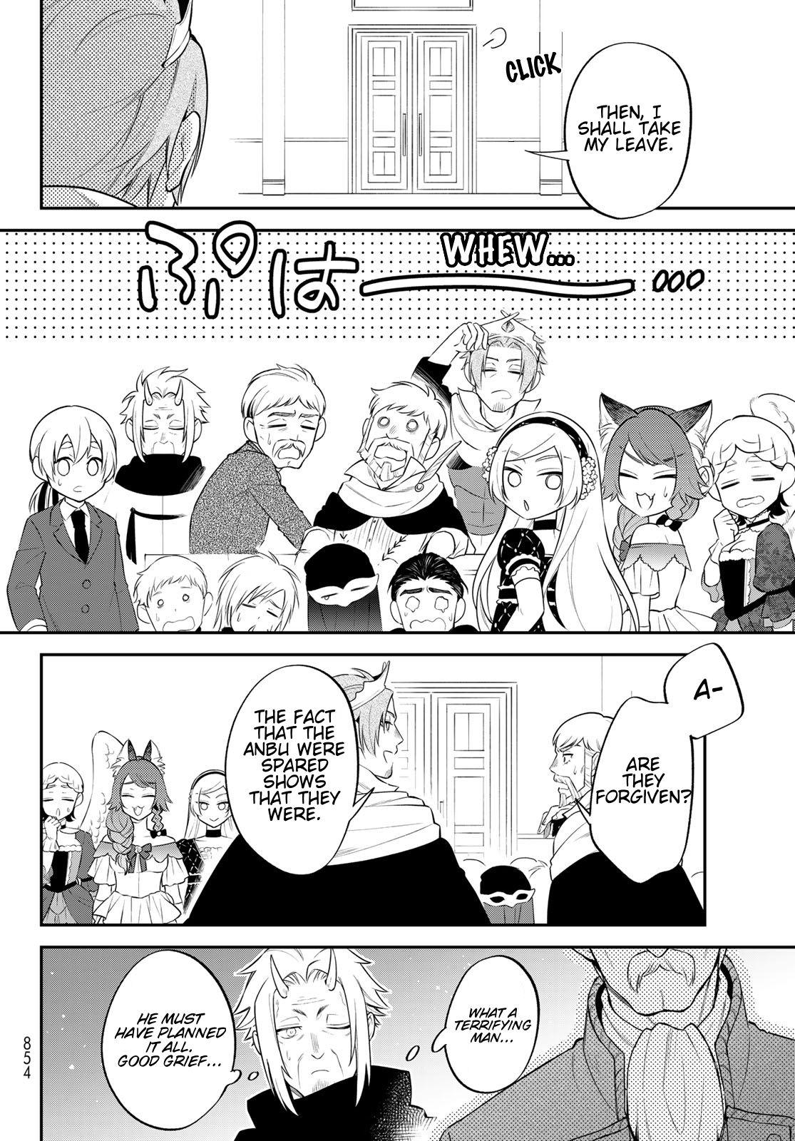 Tensei shitara Slime datta Ken Ibun: Makoku Gurashi no Trinity Chap 71 - Next Chap 72