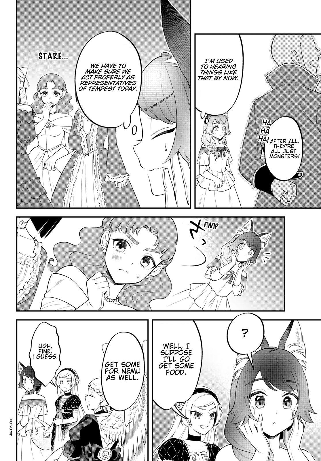 Tensei shitara Slime datta Ken Ibun: Makoku Gurashi no Trinity Chap 72 - Next Chap 73