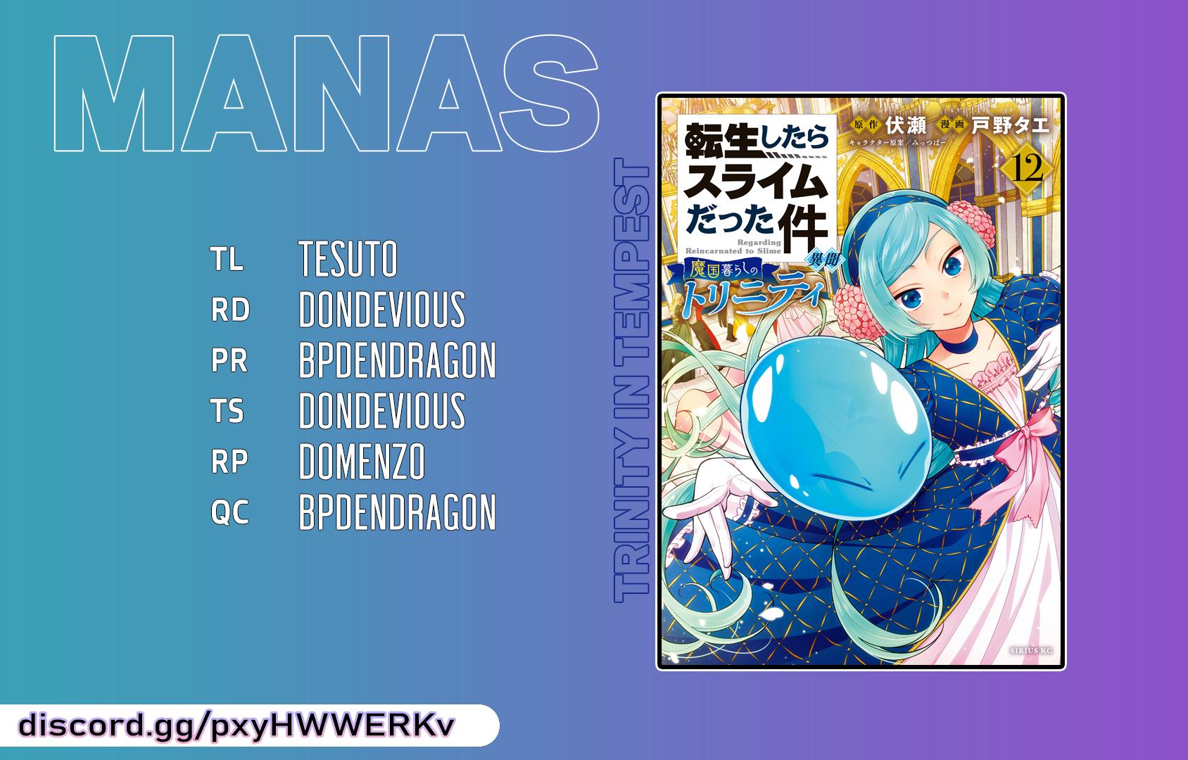 Tensei shitara Slime datta Ken Ibun: Makoku Gurashi no Trinity Chap 73 - Next Chap 74