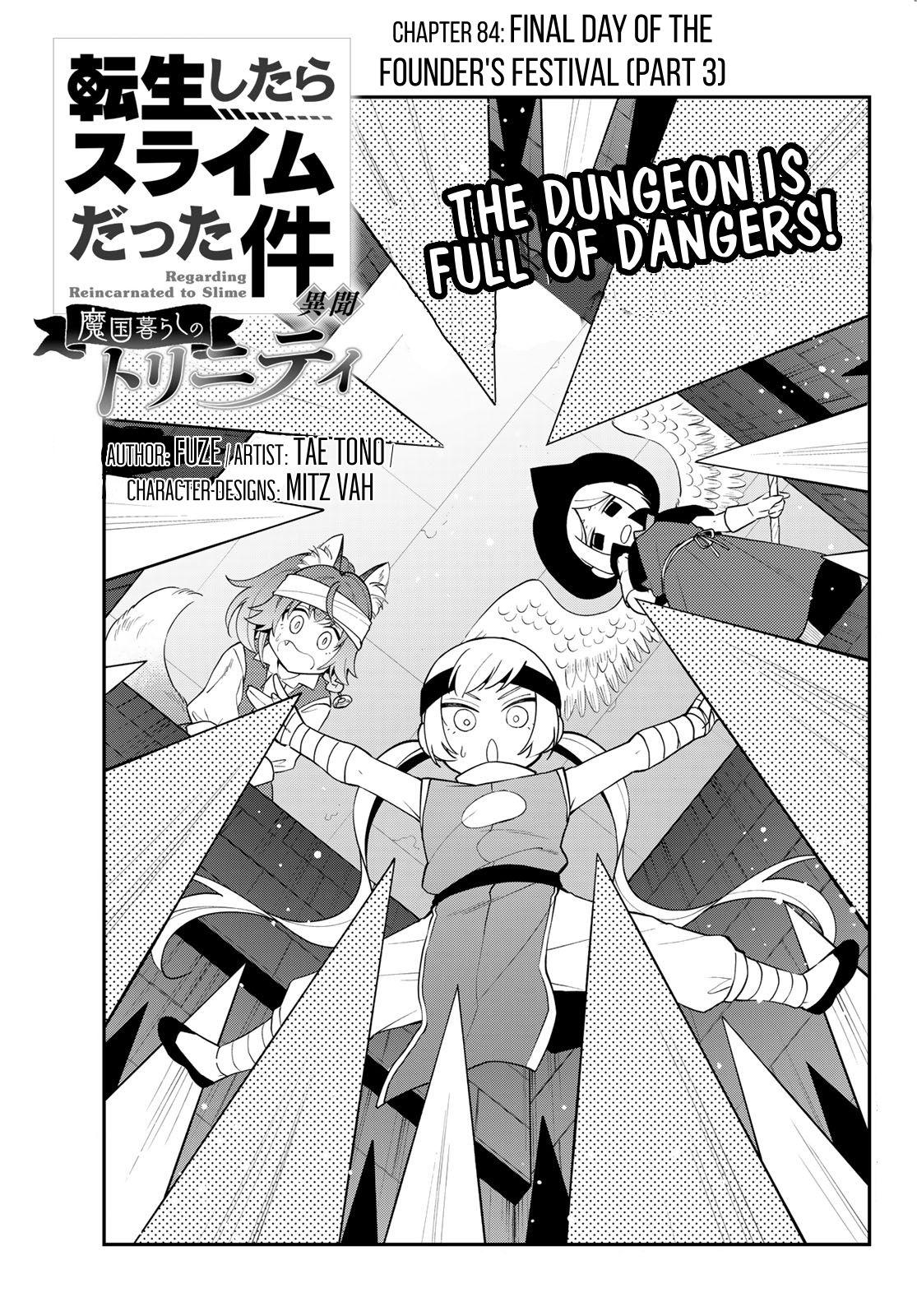 Tensei shitara Slime datta Ken Ibun: Makoku Gurashi no Trinity Chap 84 - Next Chap 85