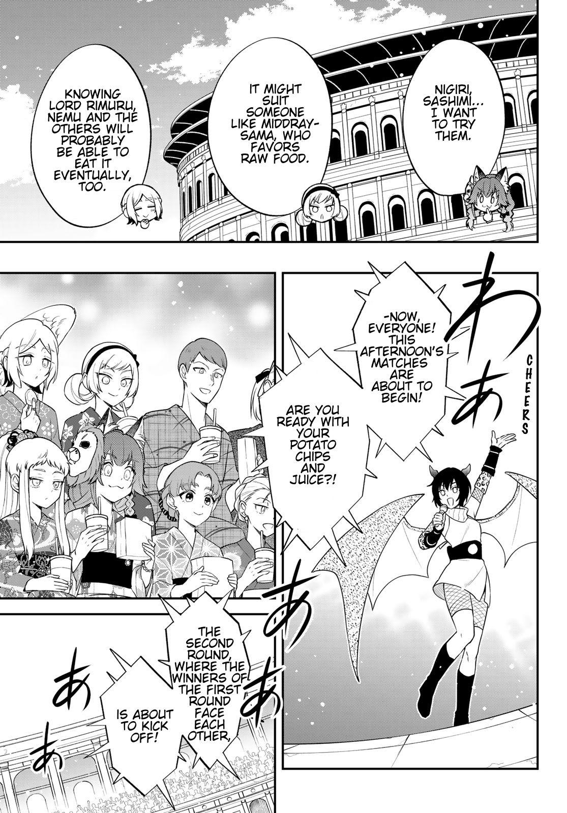 Tensei shitara Slime datta Ken Ibun: Makoku Gurashi no Trinity Chap 80 - Next Chap 81