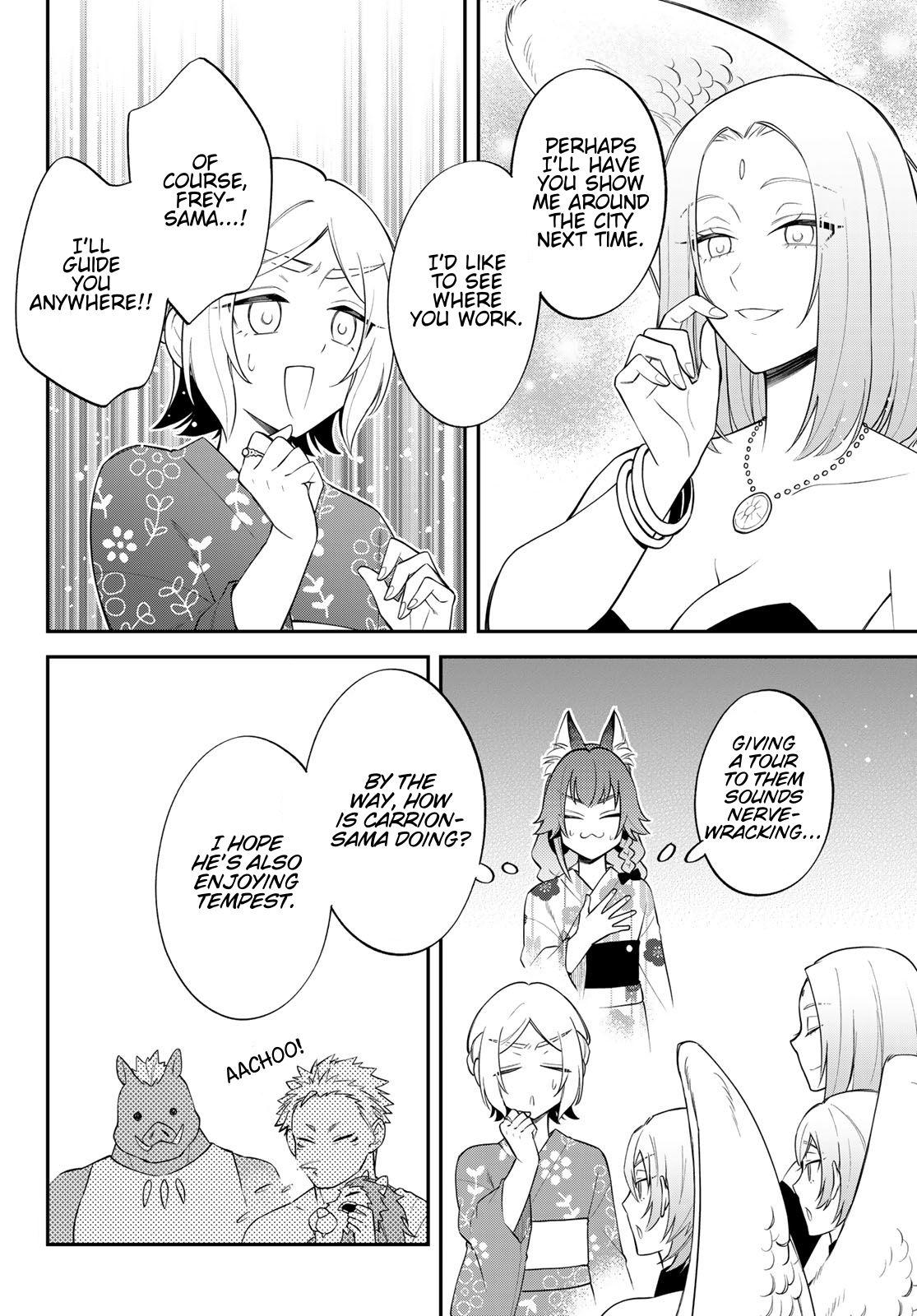 Tensei shitara Slime datta Ken Ibun: Makoku Gurashi no Trinity Chap 81 - Next Chap 82