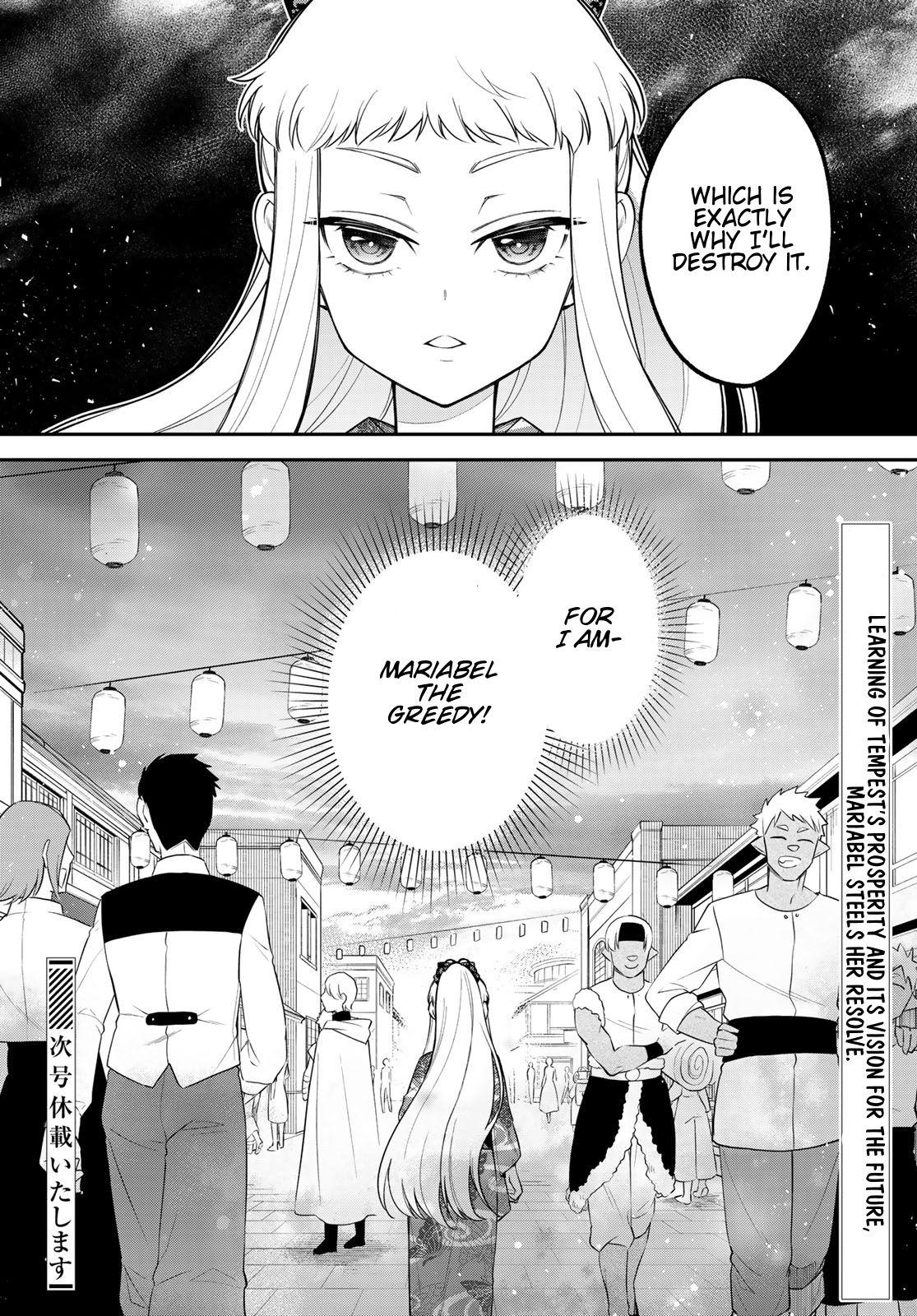 Tensei shitara Slime datta Ken Ibun: Makoku Gurashi no Trinity Chap 81 - Next Chap 82