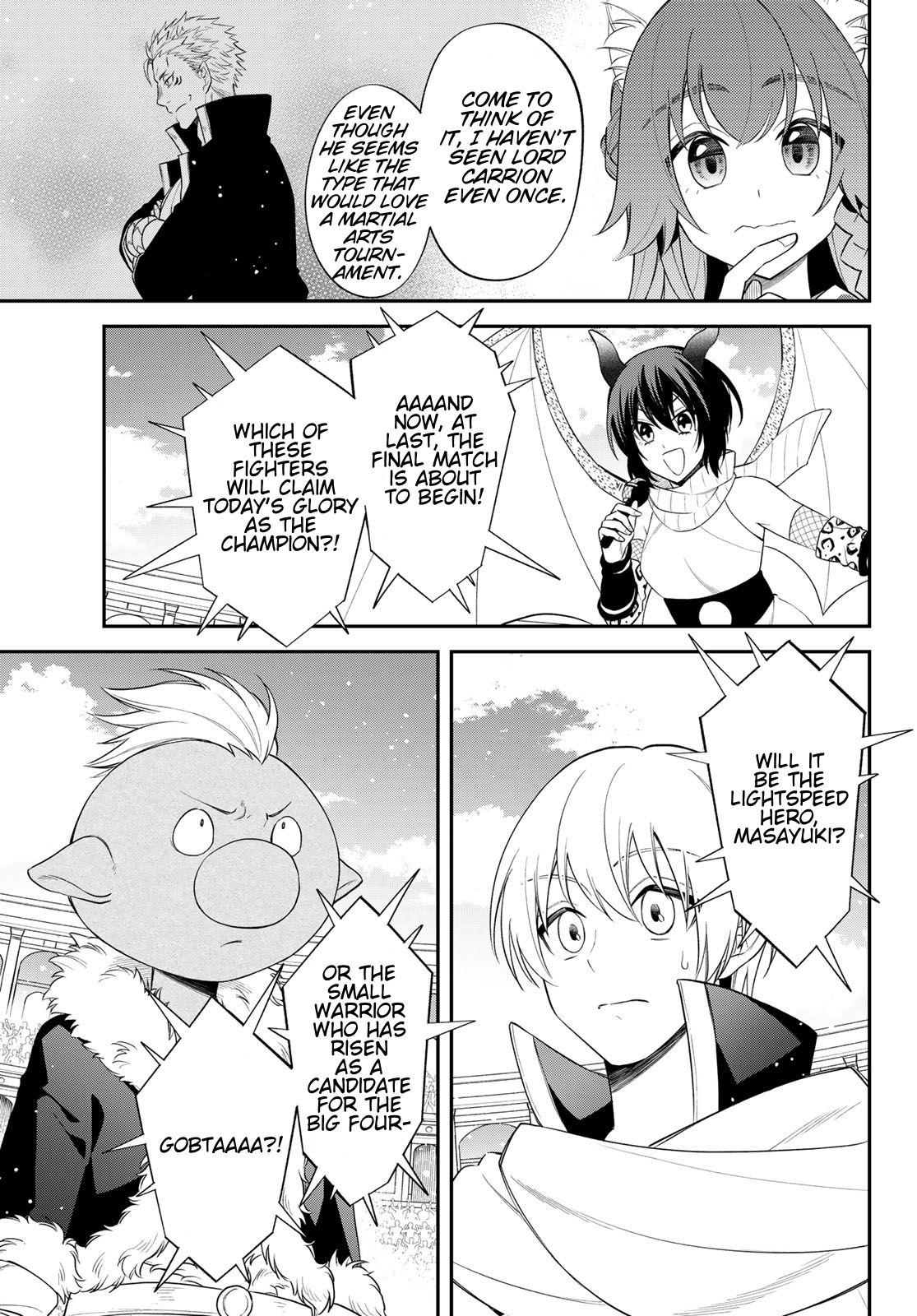 Tensei shitara Slime datta Ken Ibun: Makoku Gurashi no Trinity Chap 82 - Next Chap 83