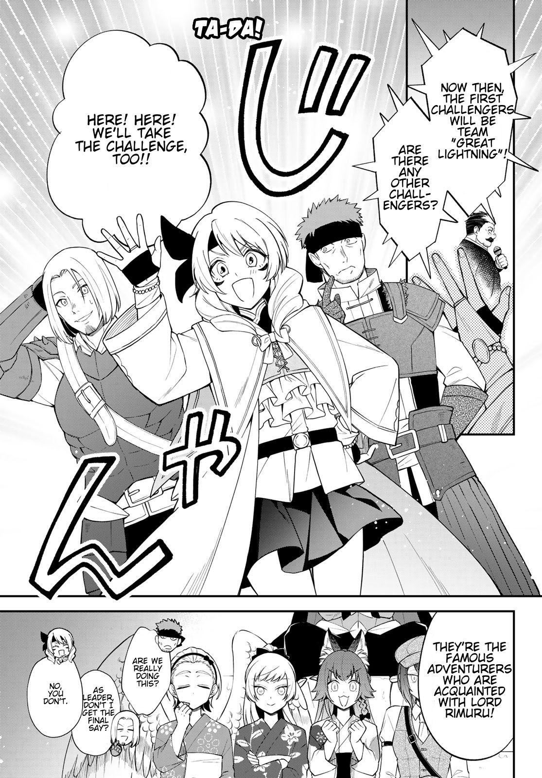 Tensei shitara Slime datta Ken Ibun: Makoku Gurashi no Trinity Chap 83 - Next Chap 84