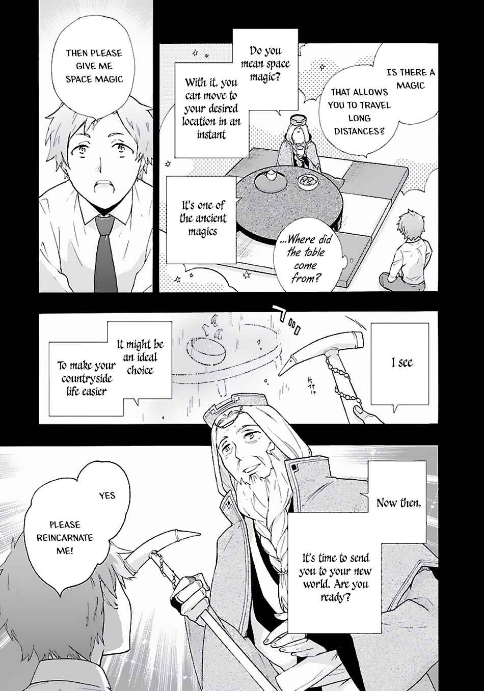 Tensei Shite Inaka de Slowlife wo Okuritai Chap 1 - Next Chap 2