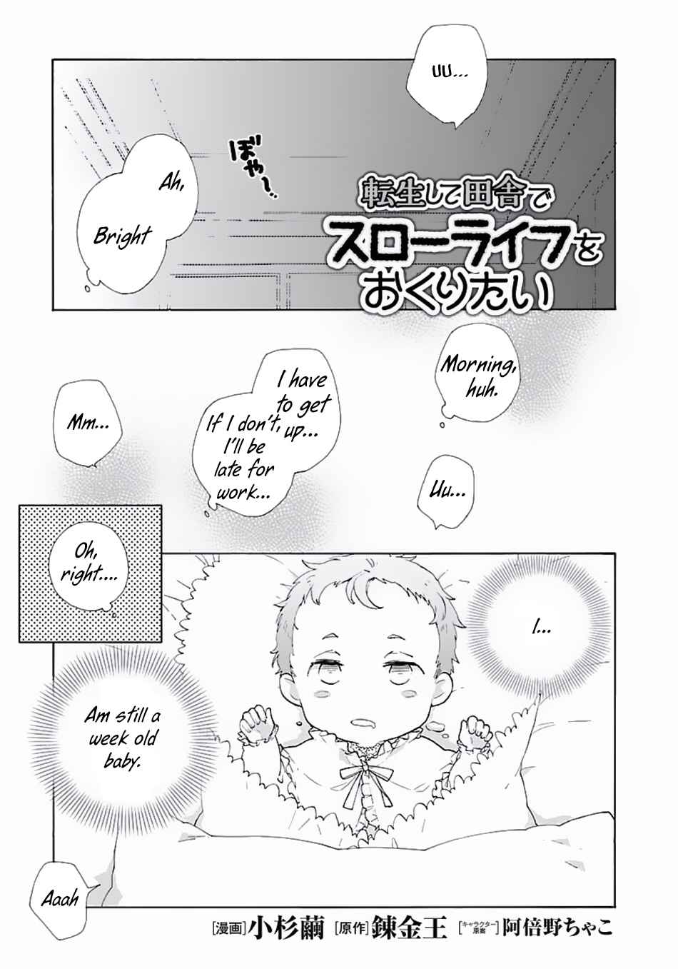 Tensei Shite Inaka de Slowlife wo Okuritai Chap 2 - Next Chap 3