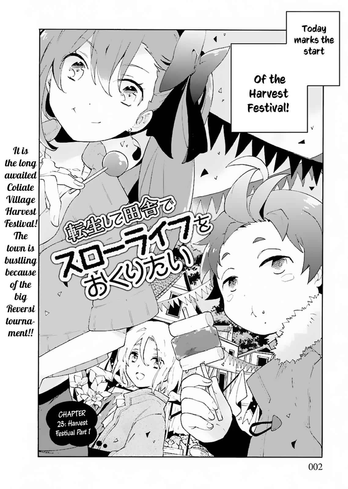 Tensei Shite Inaka de Slowlife wo Okuritai Chap 23 - Next Chap 24