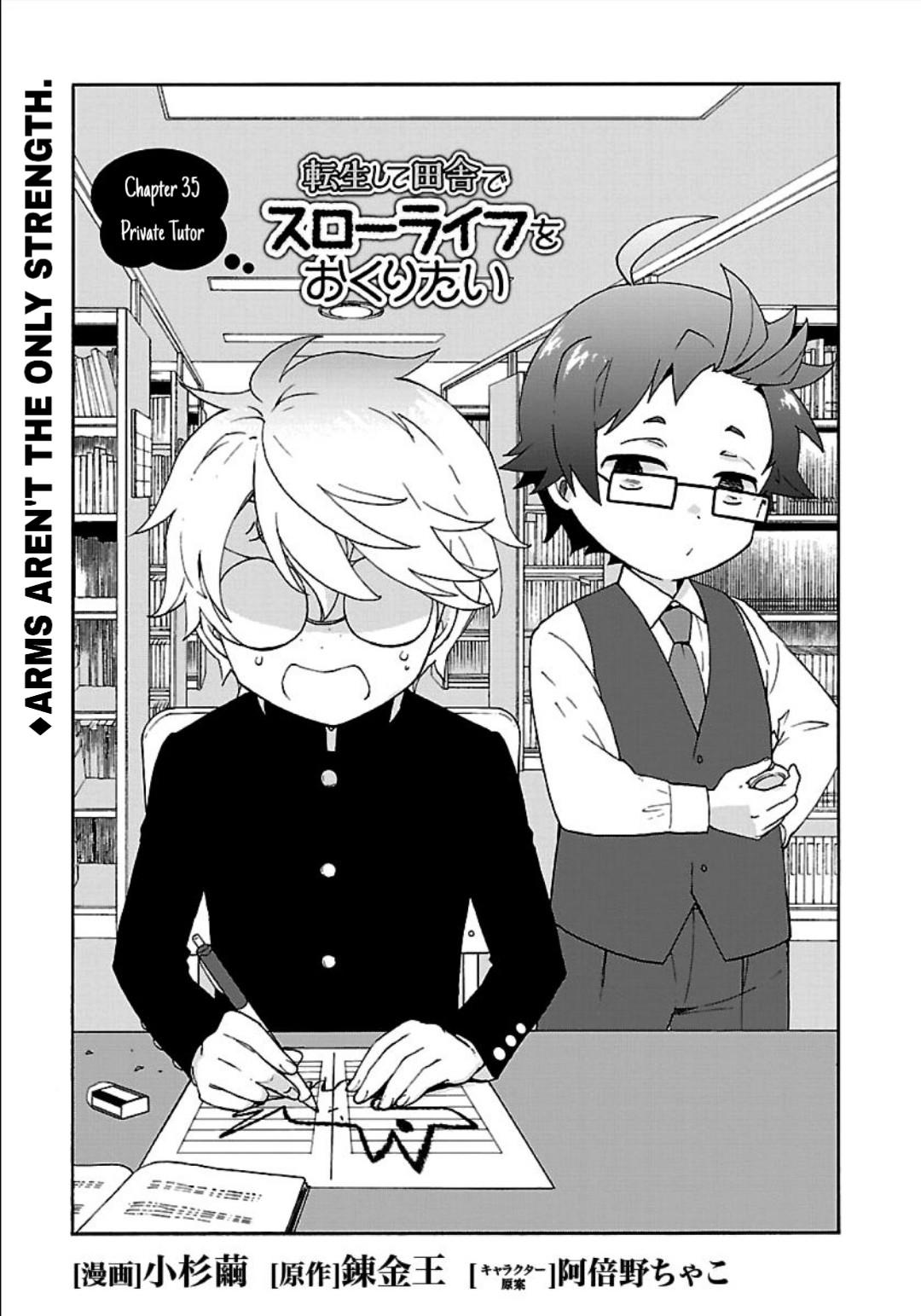 Tensei Shite Inaka de Slowlife wo Okuritai Chap 35 - Next Chap 36