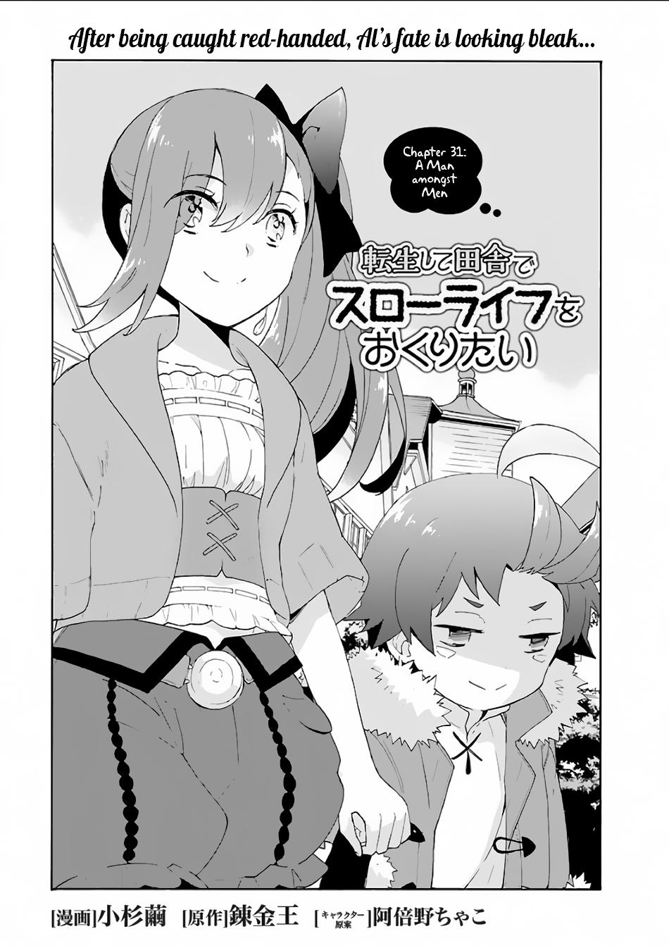 Tensei Shite Inaka de Slowlife wo Okuritai Chap 31 - Next Chap 32