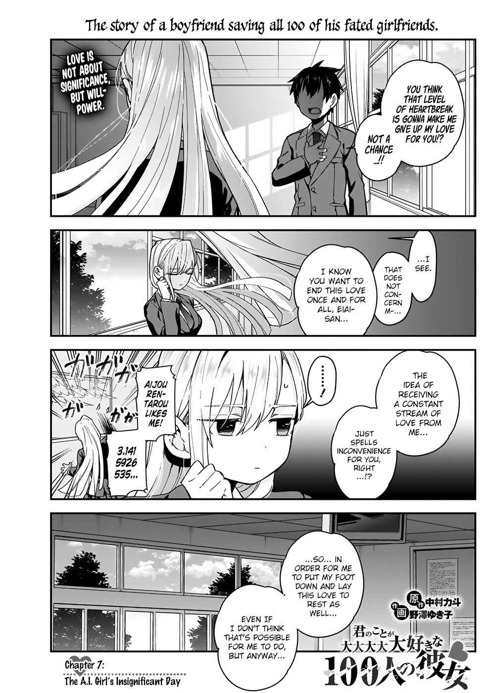 Kimi no Koto ga Daidaidaidaidaisuki na 100-nin no Kanojo Chap 7 - Next Chap 8