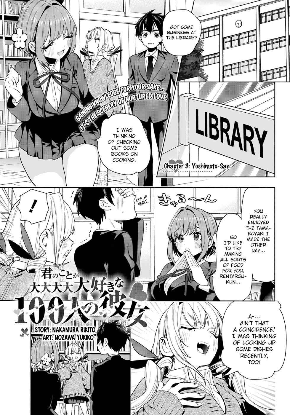 Kimi no Koto ga Daidaidaidaidaisuki na 100-nin no Kanojo Chap 3 - Next Chap 4