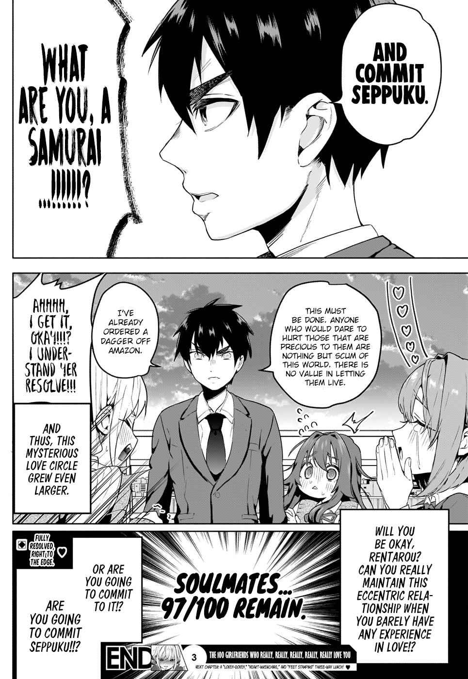 Kimi no Koto ga Daidaidaidaidaisuki na 100-nin no Kanojo Chap 3 - Next Chap 4