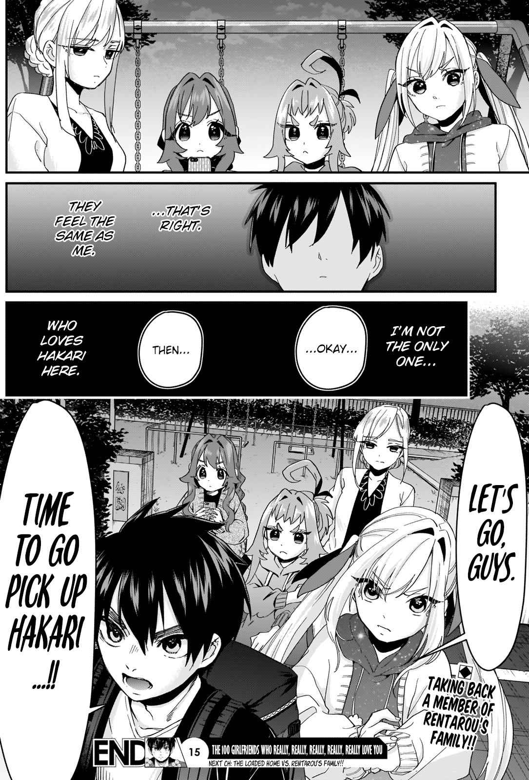 Kimi no Koto ga Daidaidaidaidaisuki na 100-nin no Kanojo Chap 15 - Next Chap 16