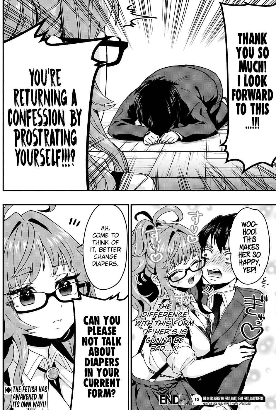 Kimi no Koto ga Daidaidaidaidaisuki na 100-nin no Kanojo Chap 10 - Next Chap 11