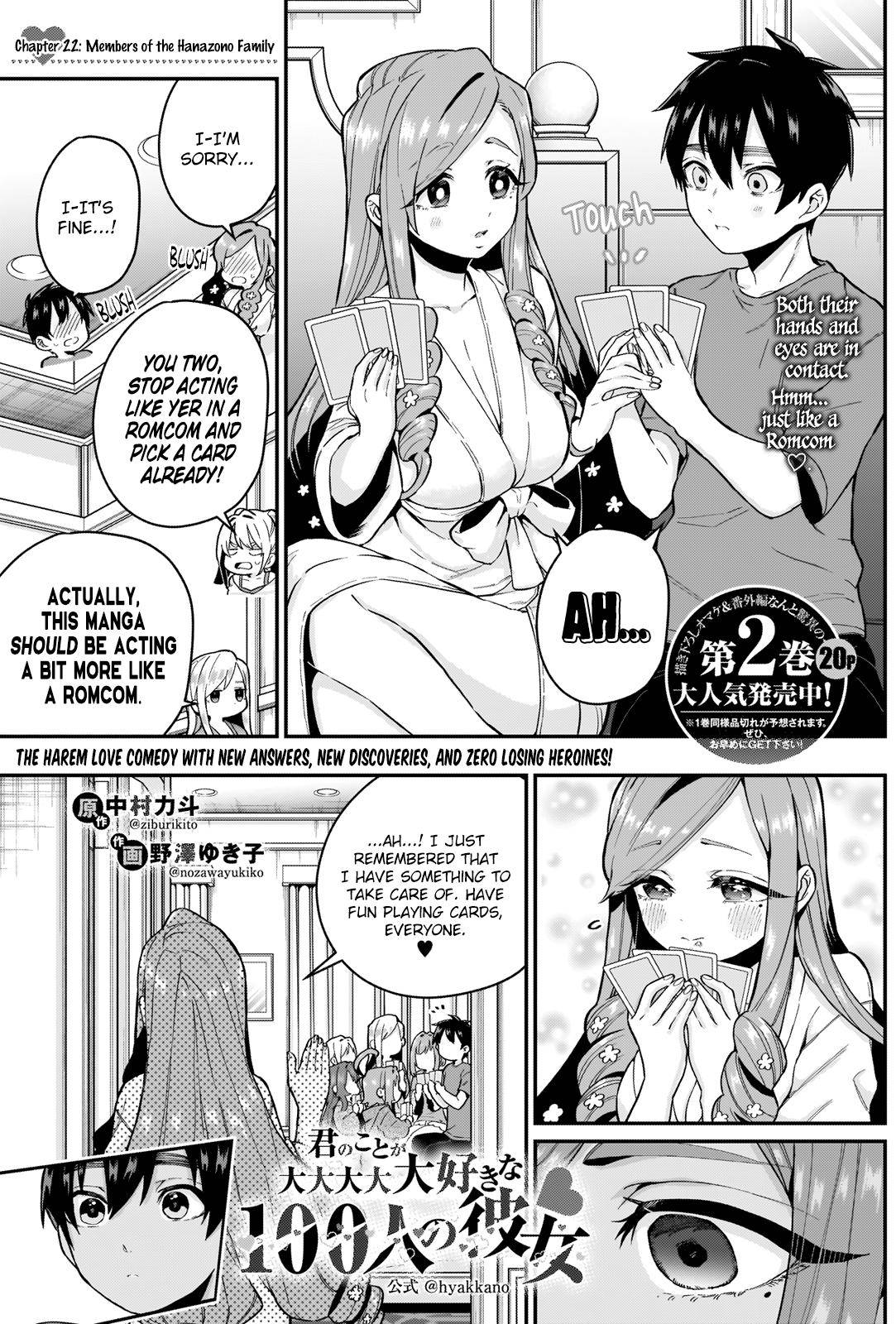 Kimi no Koto ga Daidaidaidaidaisuki na 100-nin no Kanojo Chap 22 - Next Chap 23