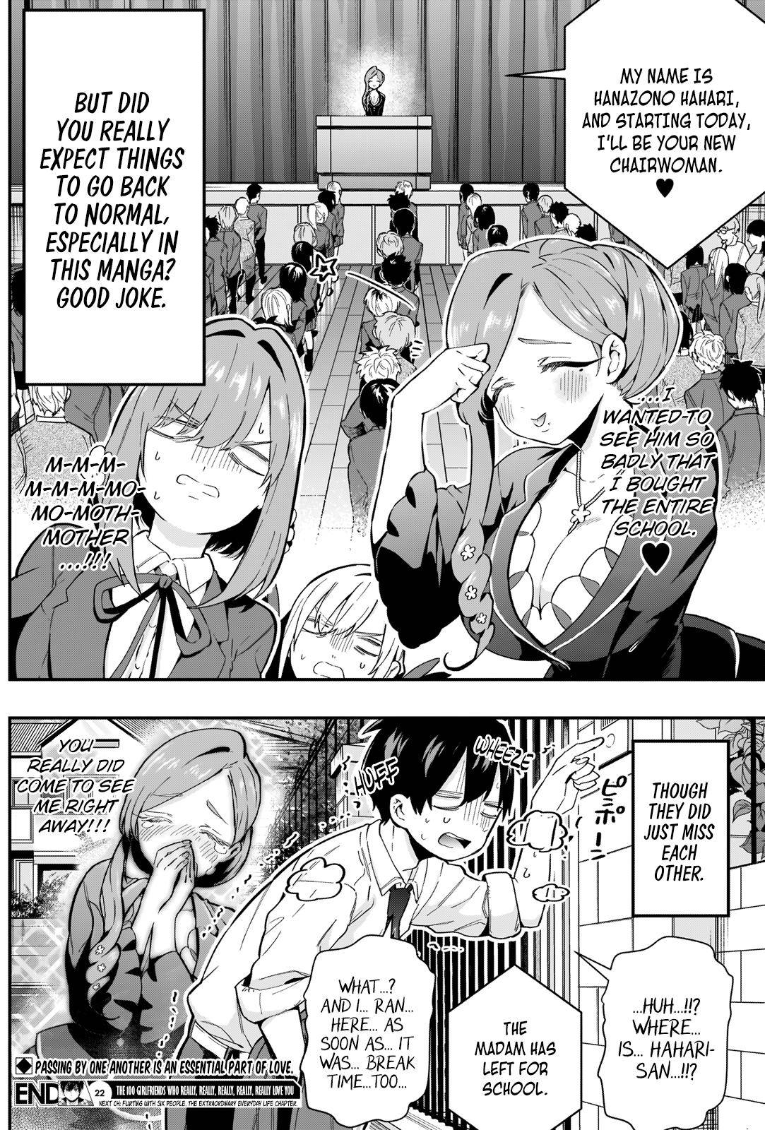 Kimi no Koto ga Daidaidaidaidaisuki na 100-nin no Kanojo Chap 22 - Next Chap 23