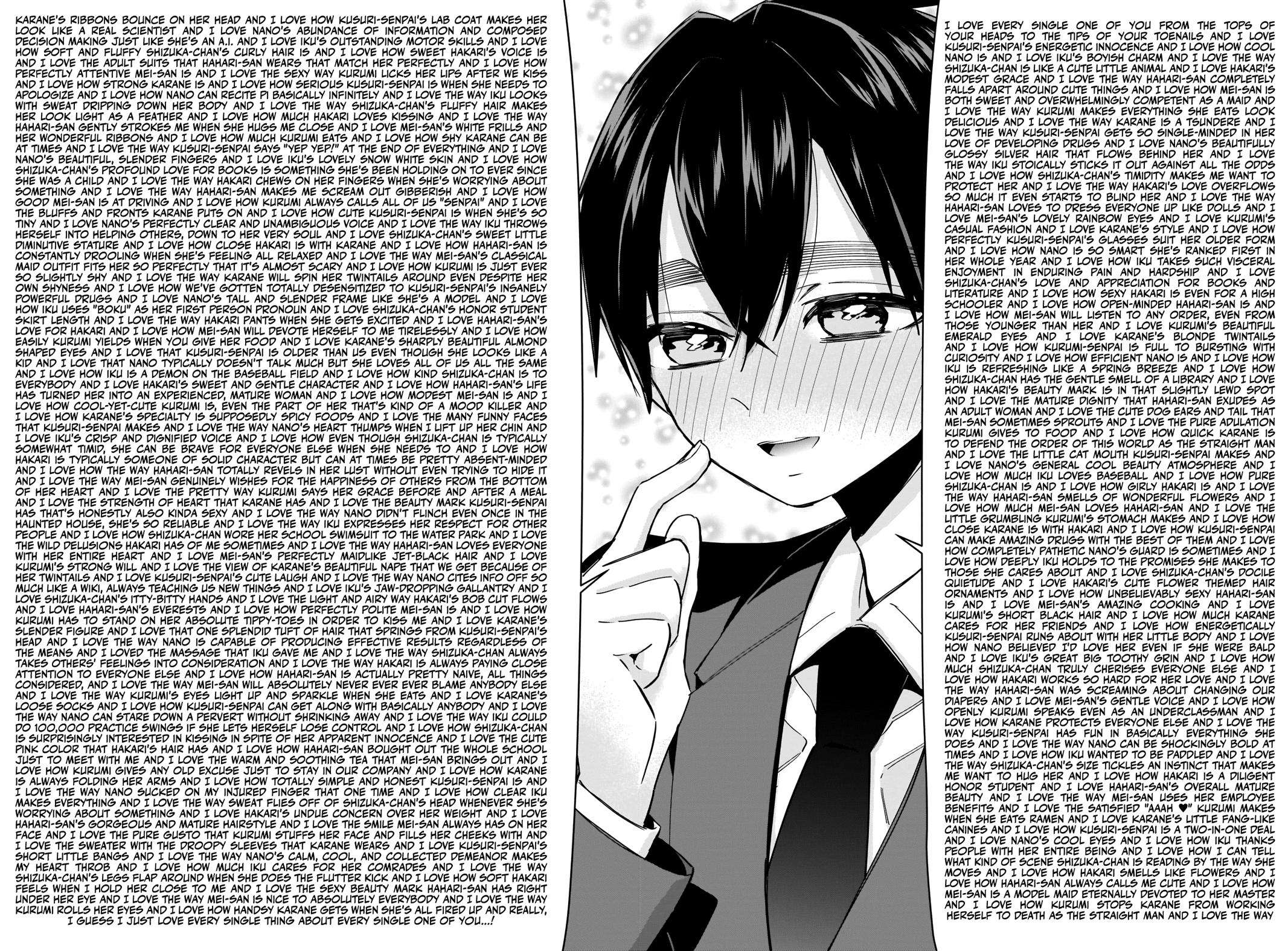 Kimi no Koto ga Daidaidaidaidaisuki na 100-nin no Kanojo Chap 37 - Next Chap 38