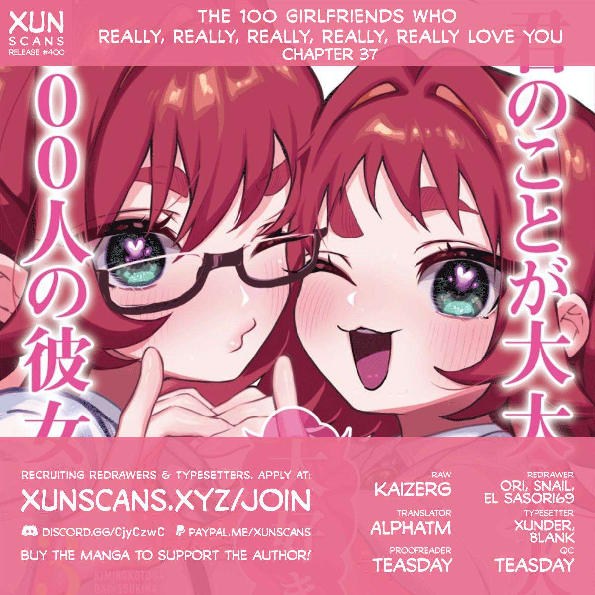 Kimi no Koto ga Daidaidaidaidaisuki na 100-nin no Kanojo Chap 37 - Next Chap 38