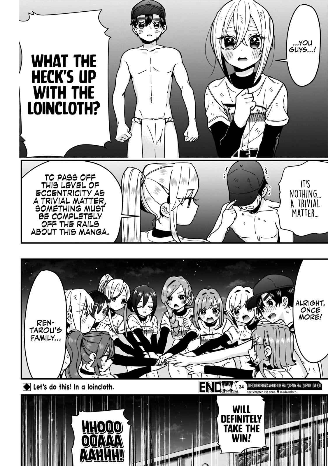 Kimi no Koto ga Daidaidaidaidaisuki na 100-nin no Kanojo Chap 34 - Next Chap 35