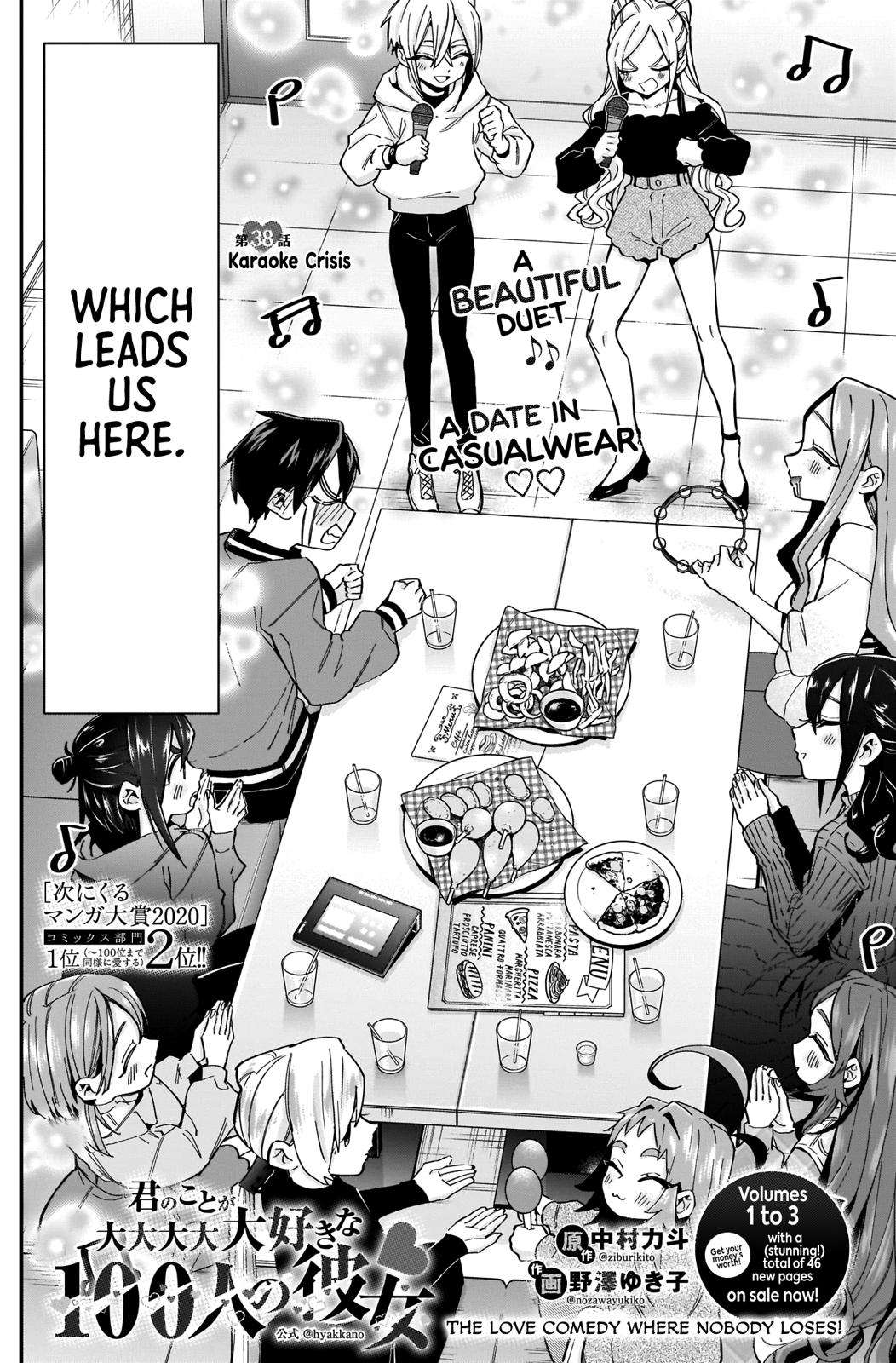 Kimi no Koto ga Daidaidaidaidaisuki na 100-nin no Kanojo Chap 38 - Next Chap 39