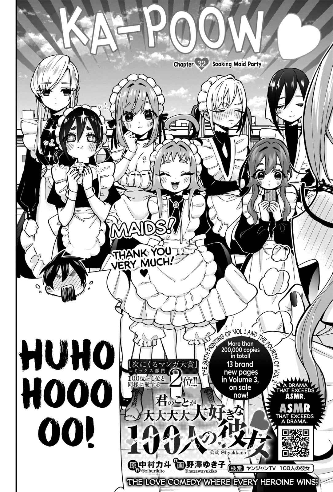 Kimi no Koto ga Daidaidaidaidaisuki na 100-nin no Kanojo Chap 32 - Next Chap 33