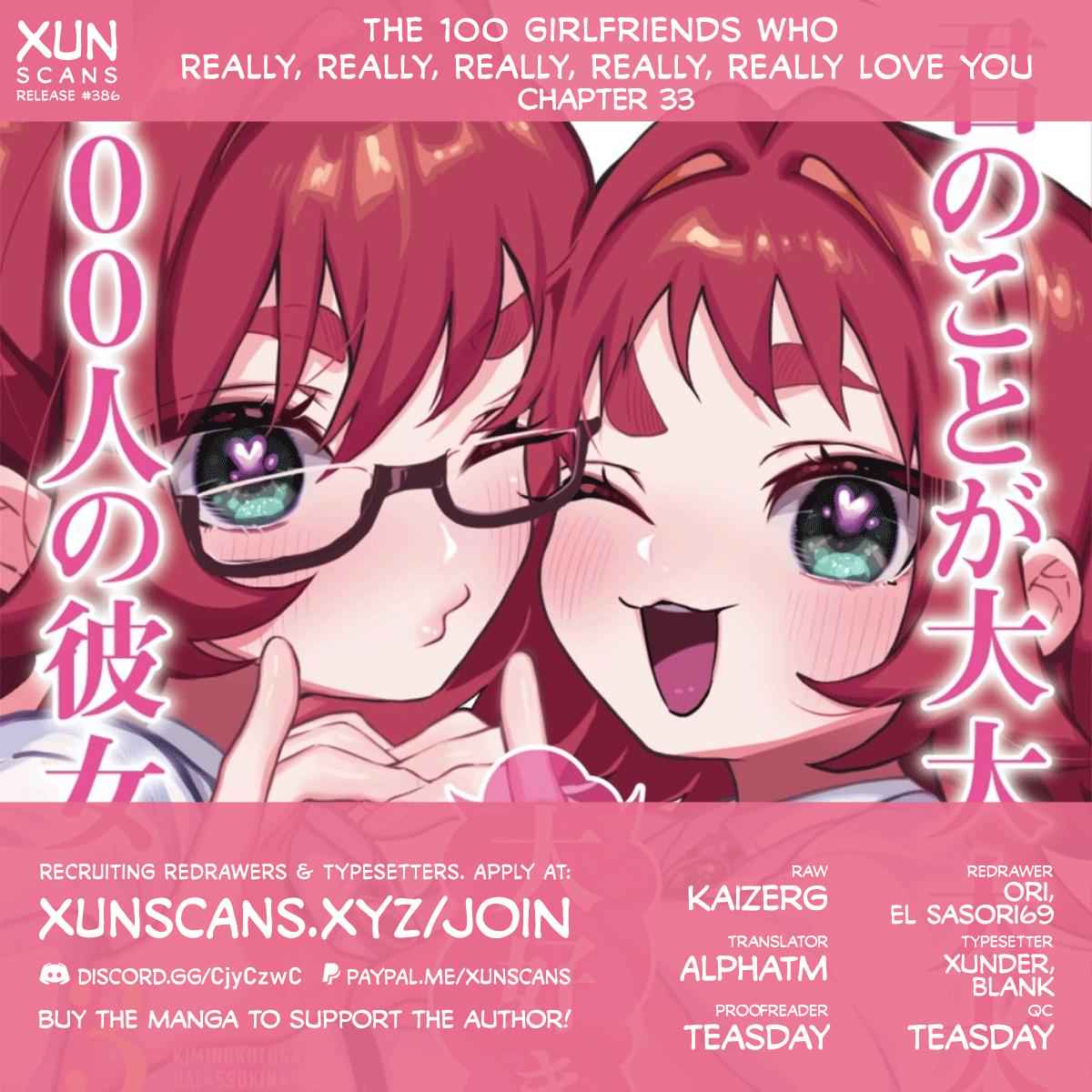 Kimi no Koto ga Daidaidaidaidaisuki na 100-nin no Kanojo Chap 33 - Next Chap 34